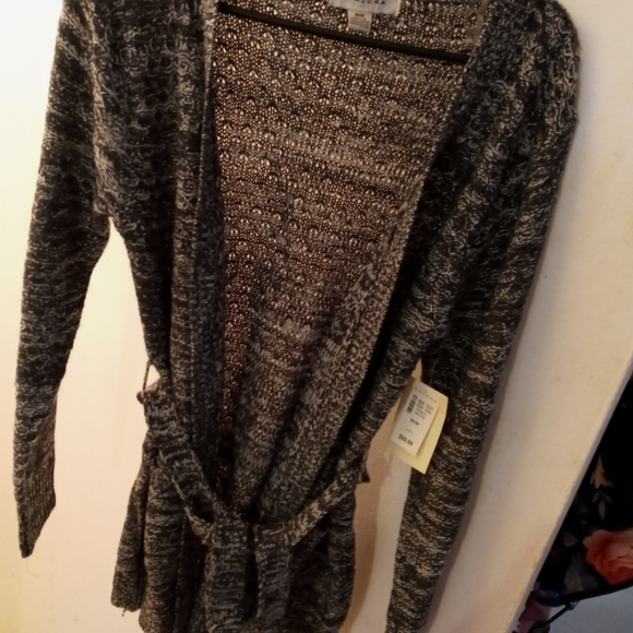 NWT Grey Cardigan - Picture 2 of 12